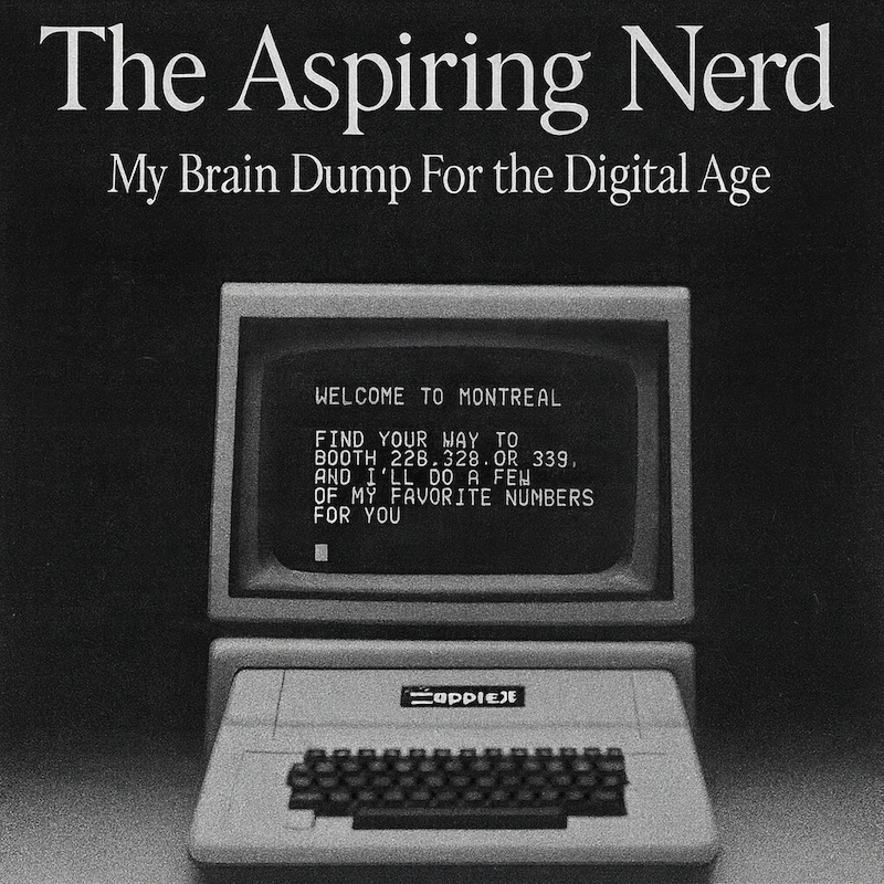 The Aspiring Nerd About page image